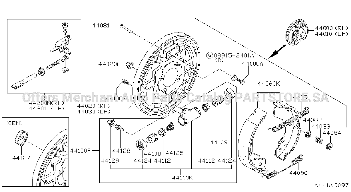 Rear Brake Exc