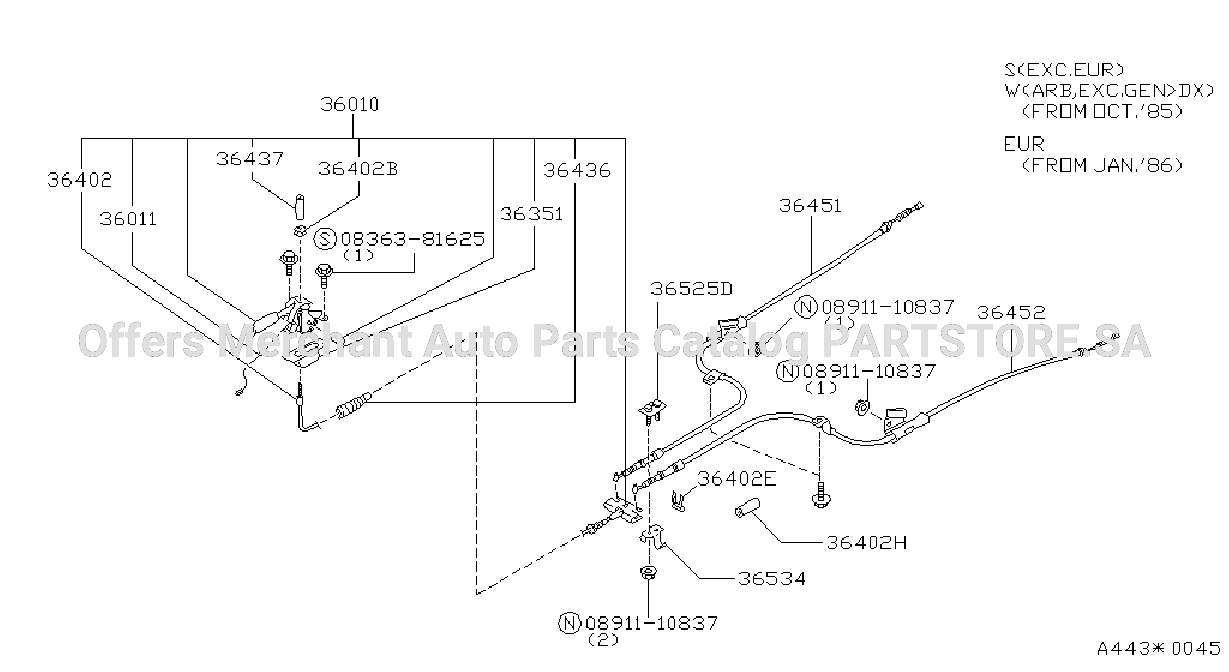 Parking Brake Control