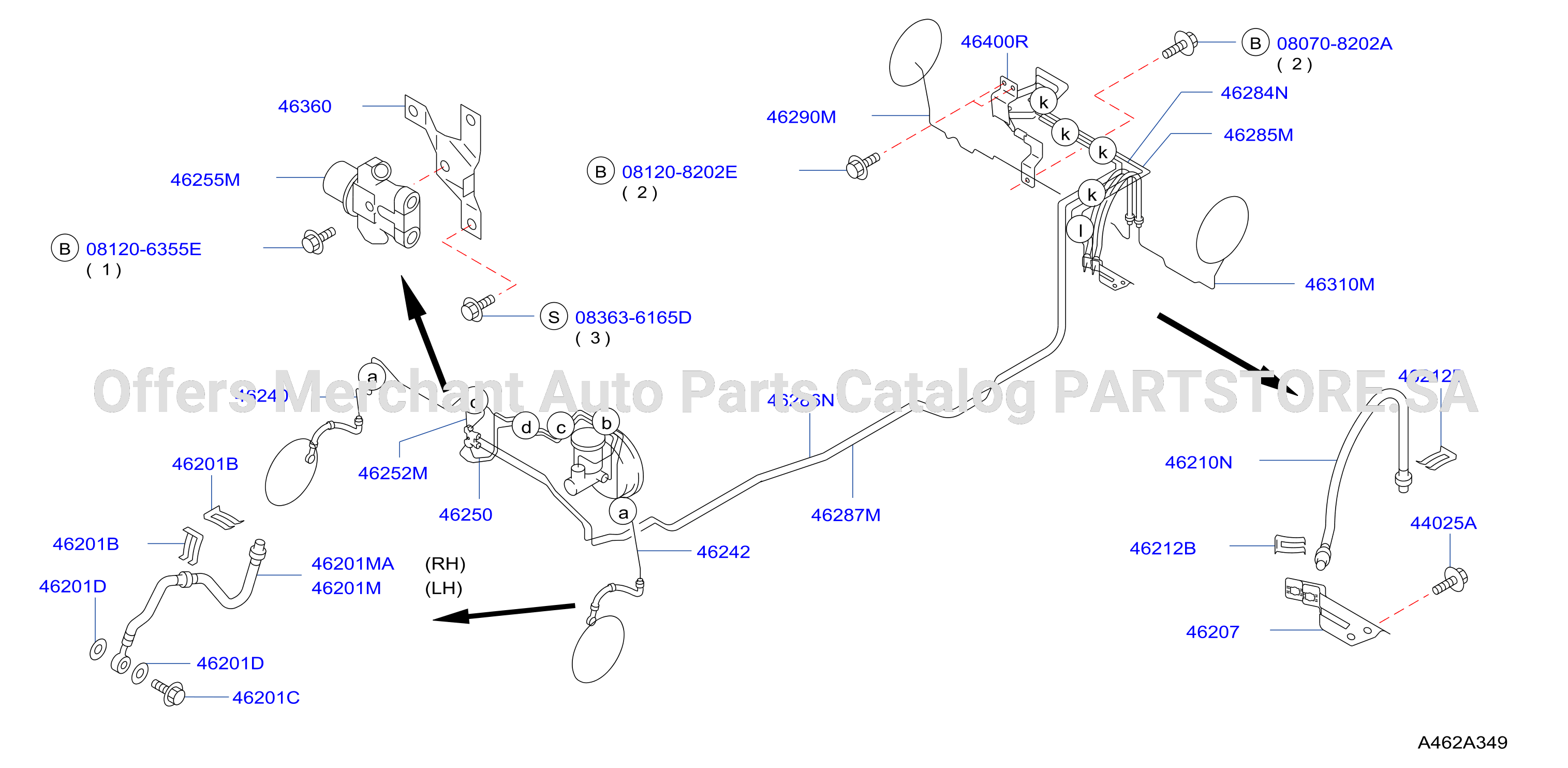 Brake Piping Control Piping