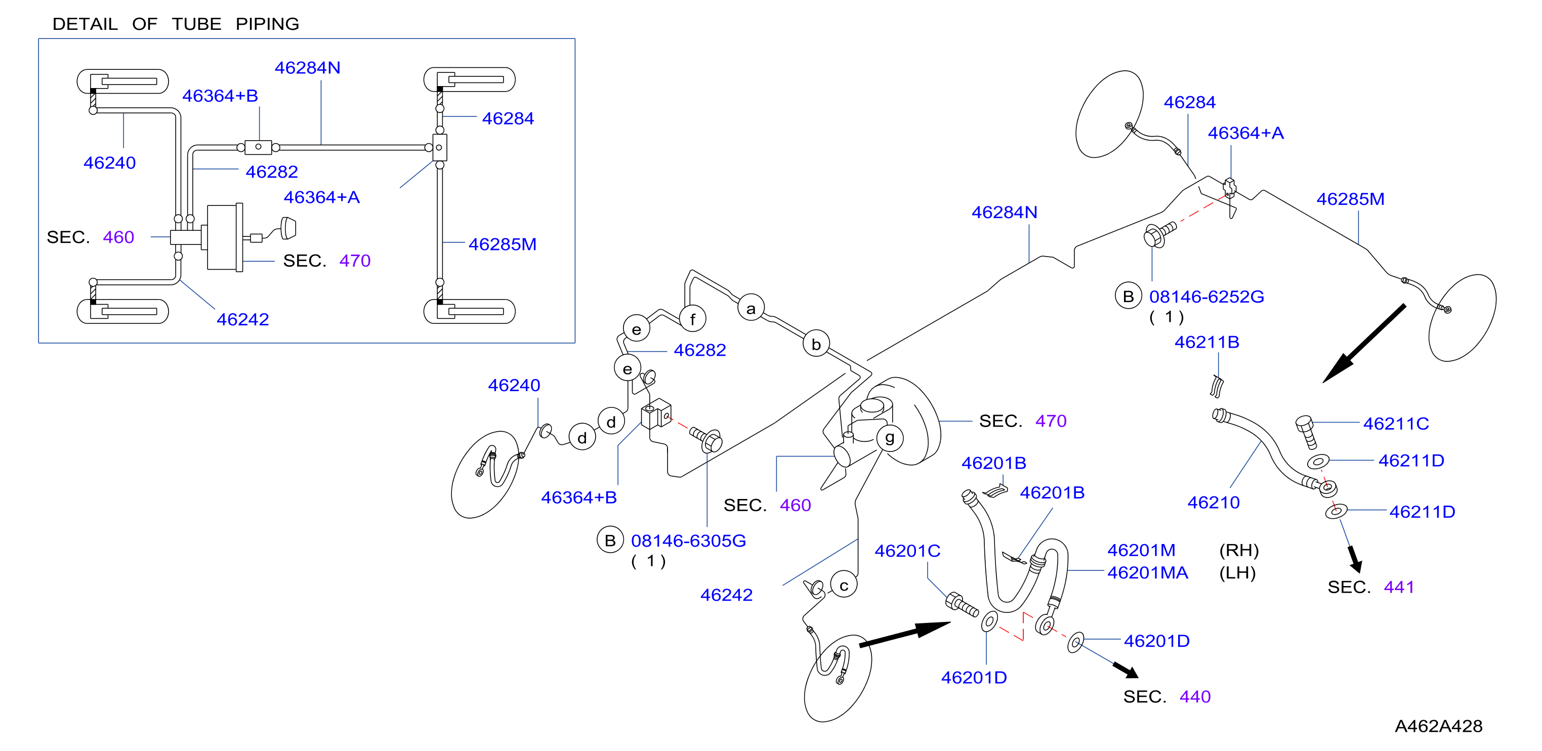 Brake Piping Control Piping