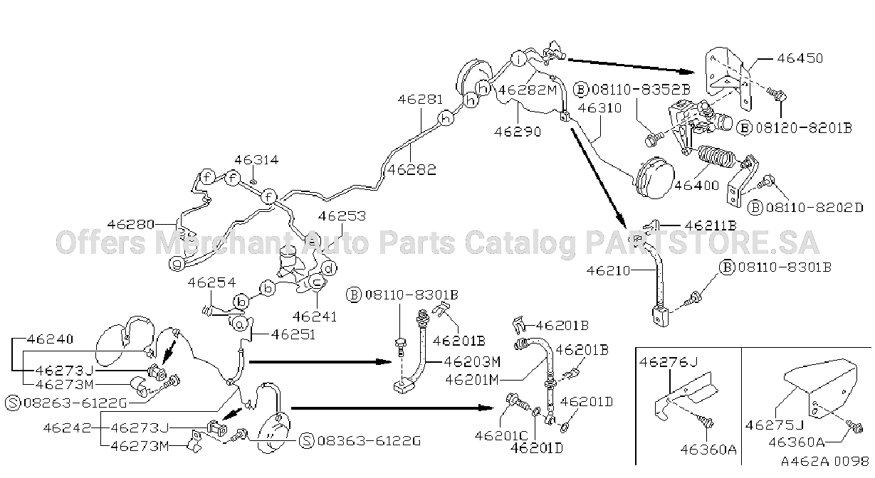 Brake Piping Control Piping