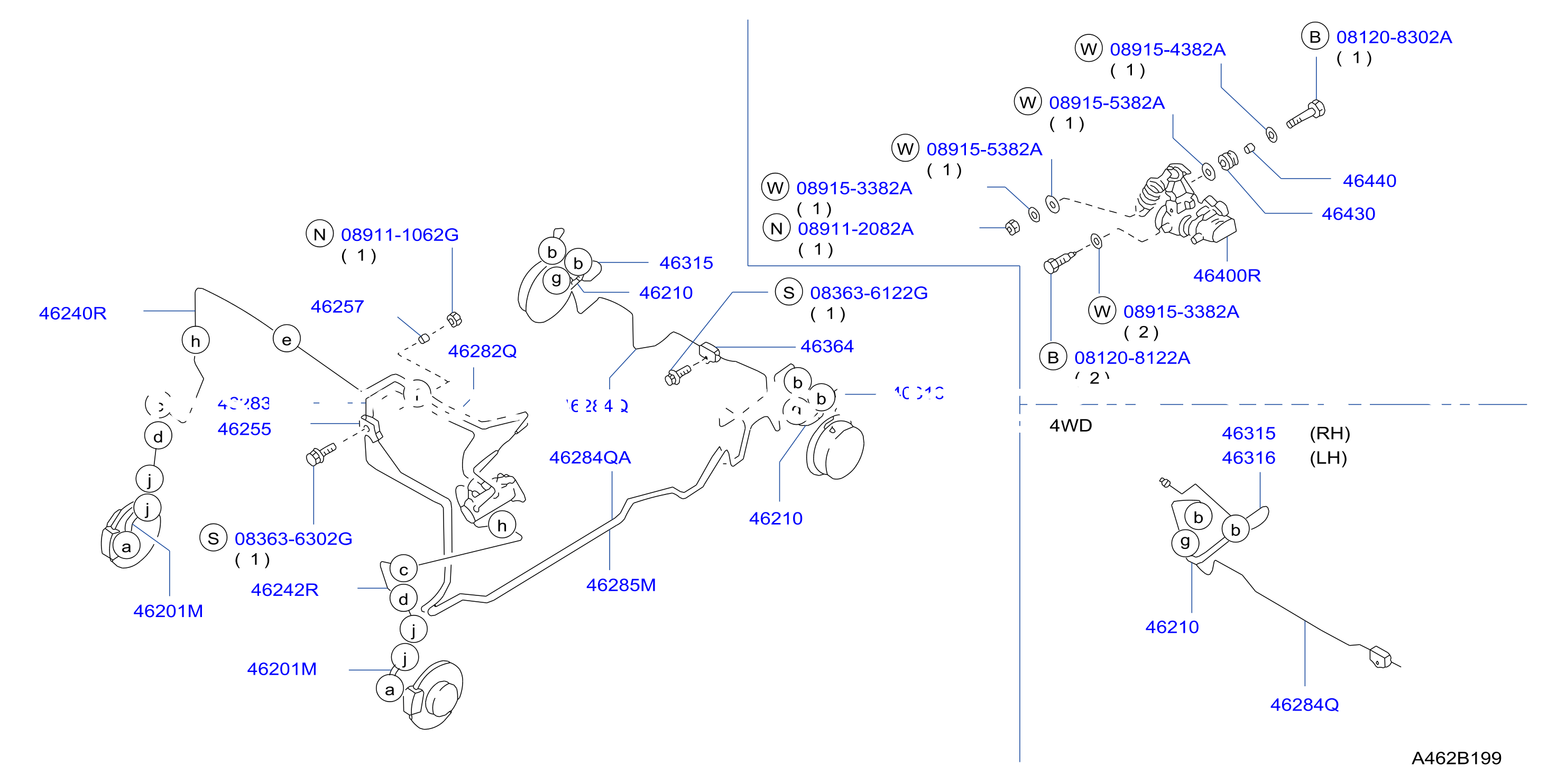 Brake Piping Control Tube