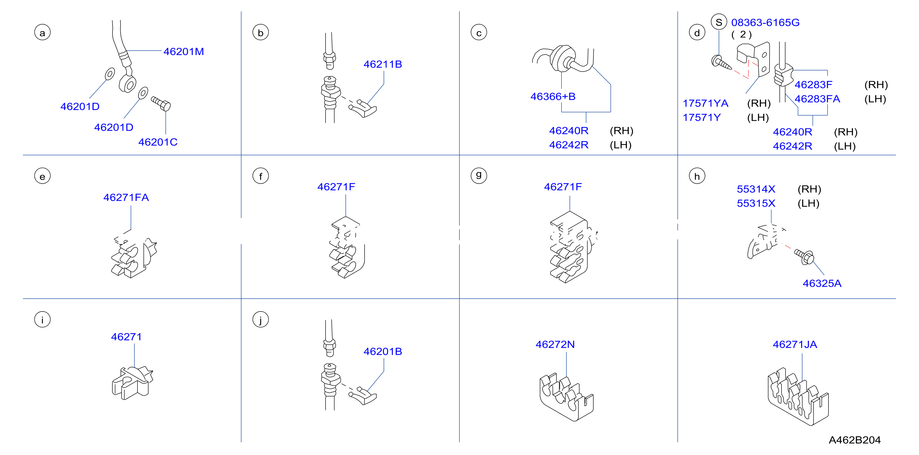 Brake Piping Control Clip