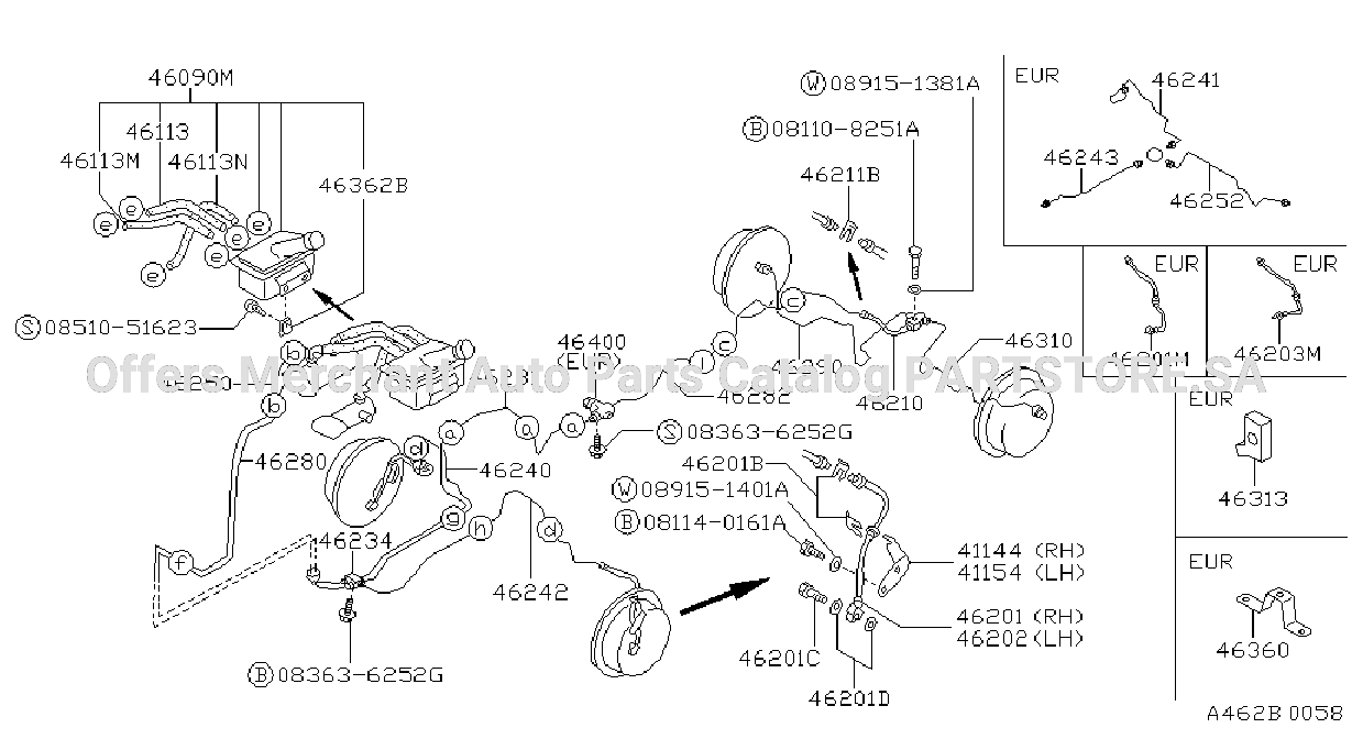 Brake Piping Control Piping