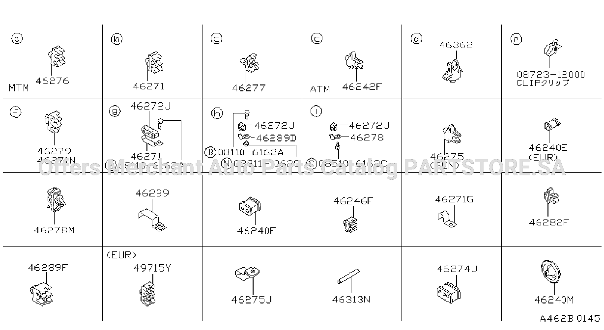 Brake Piping Control Clip