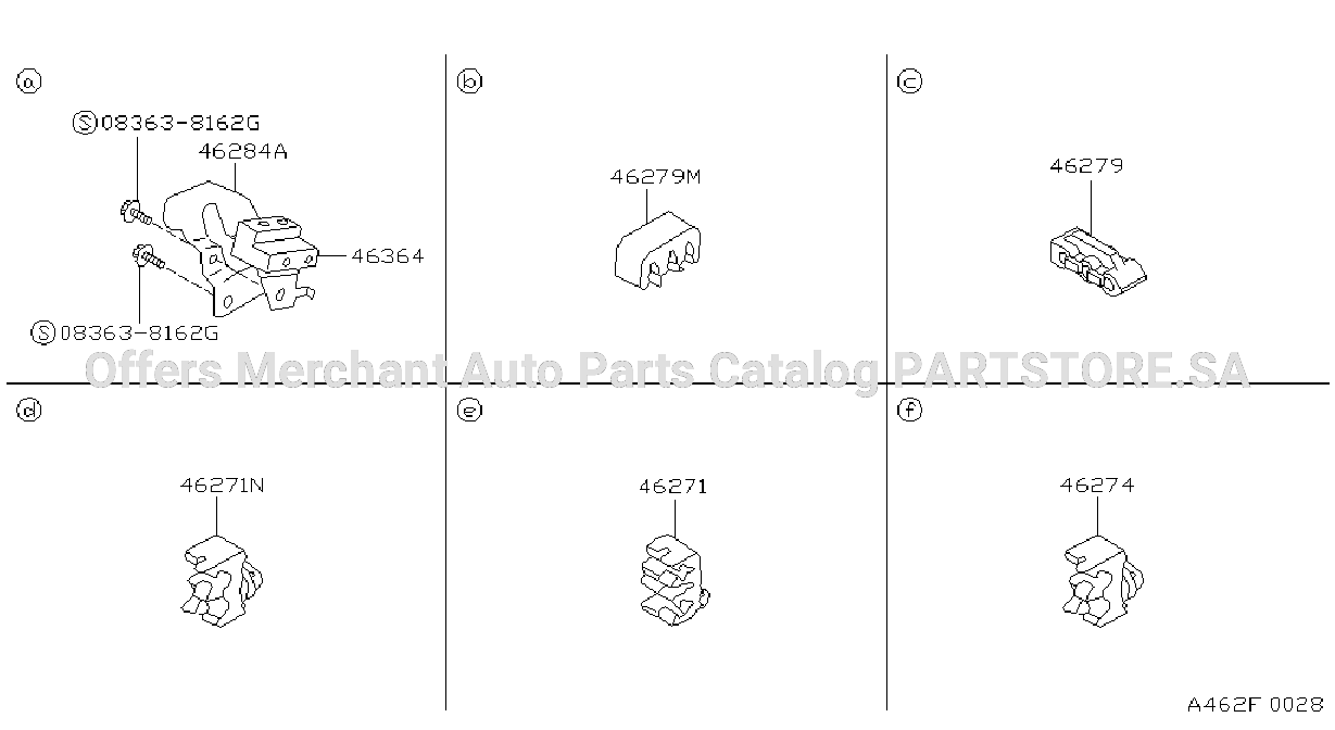 Brake Piping Control Clip