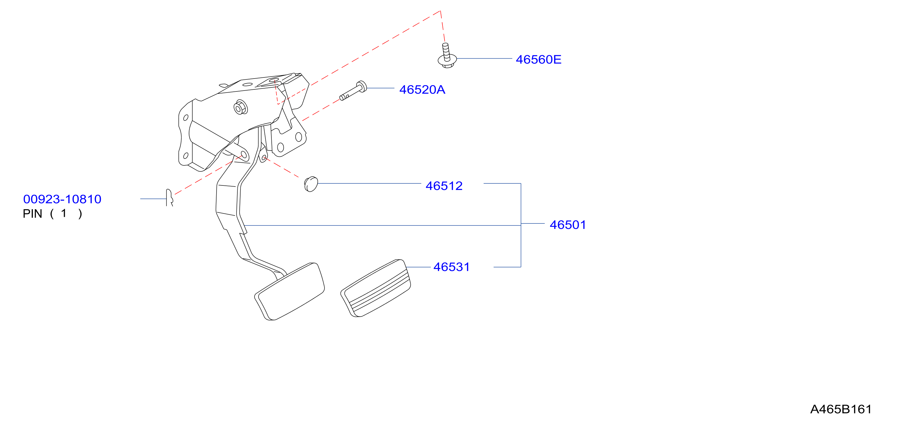 Brake Clutch Pedal