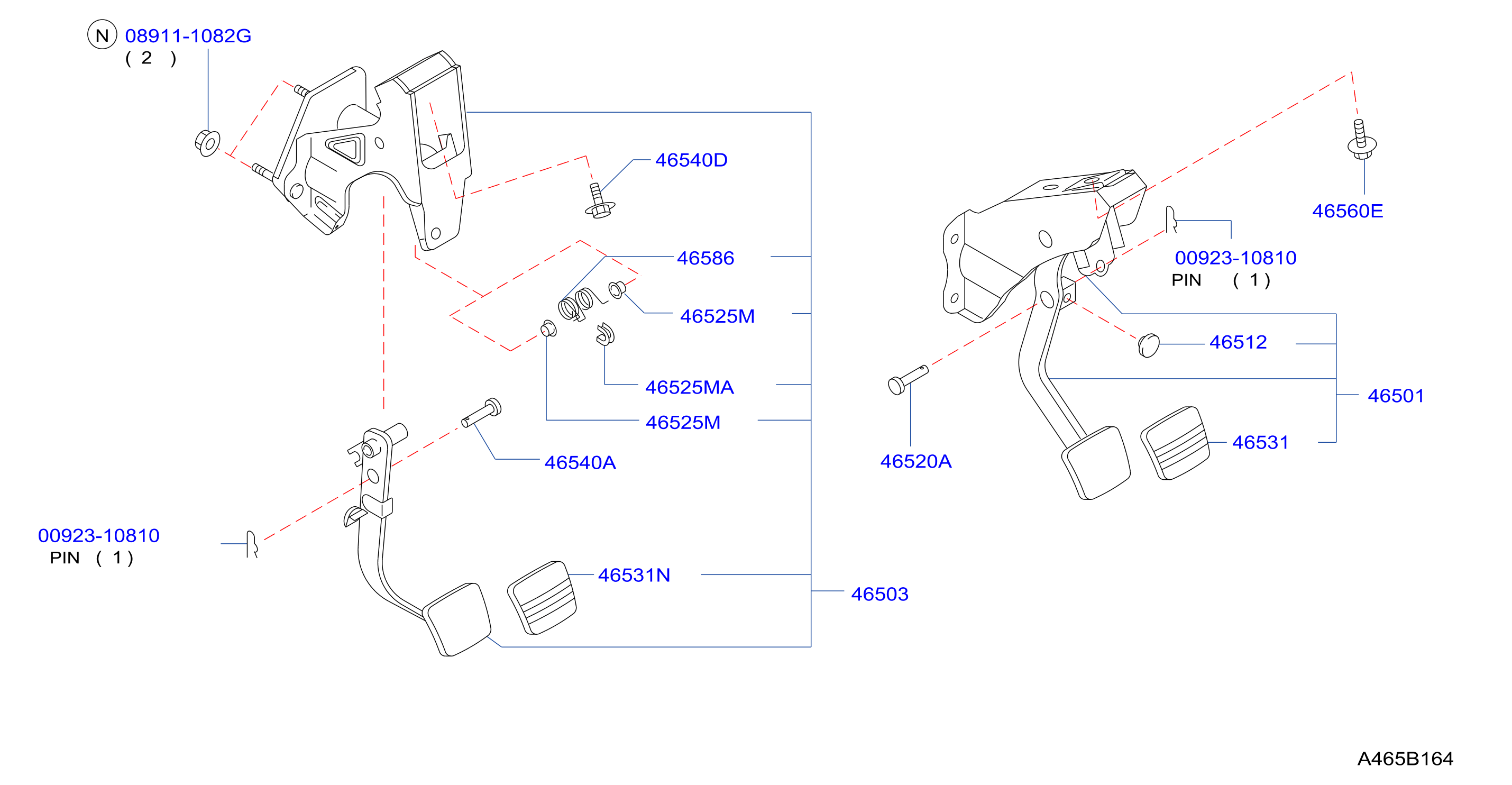 Brake Clutch Pedal