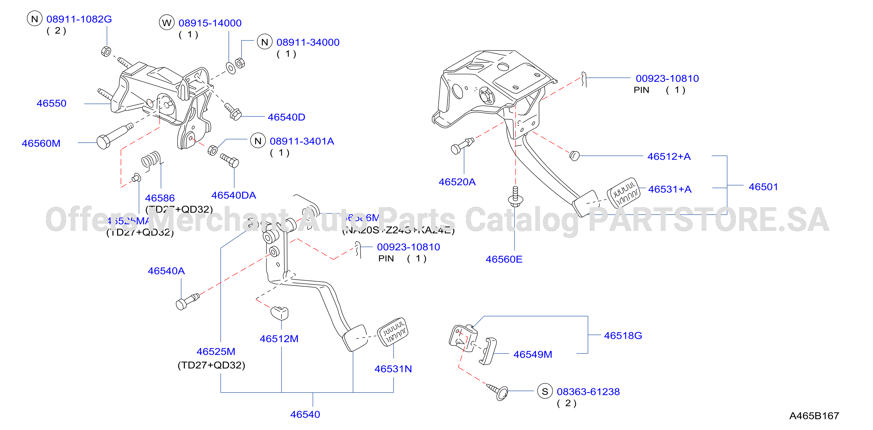 Brake Clutch Pedal