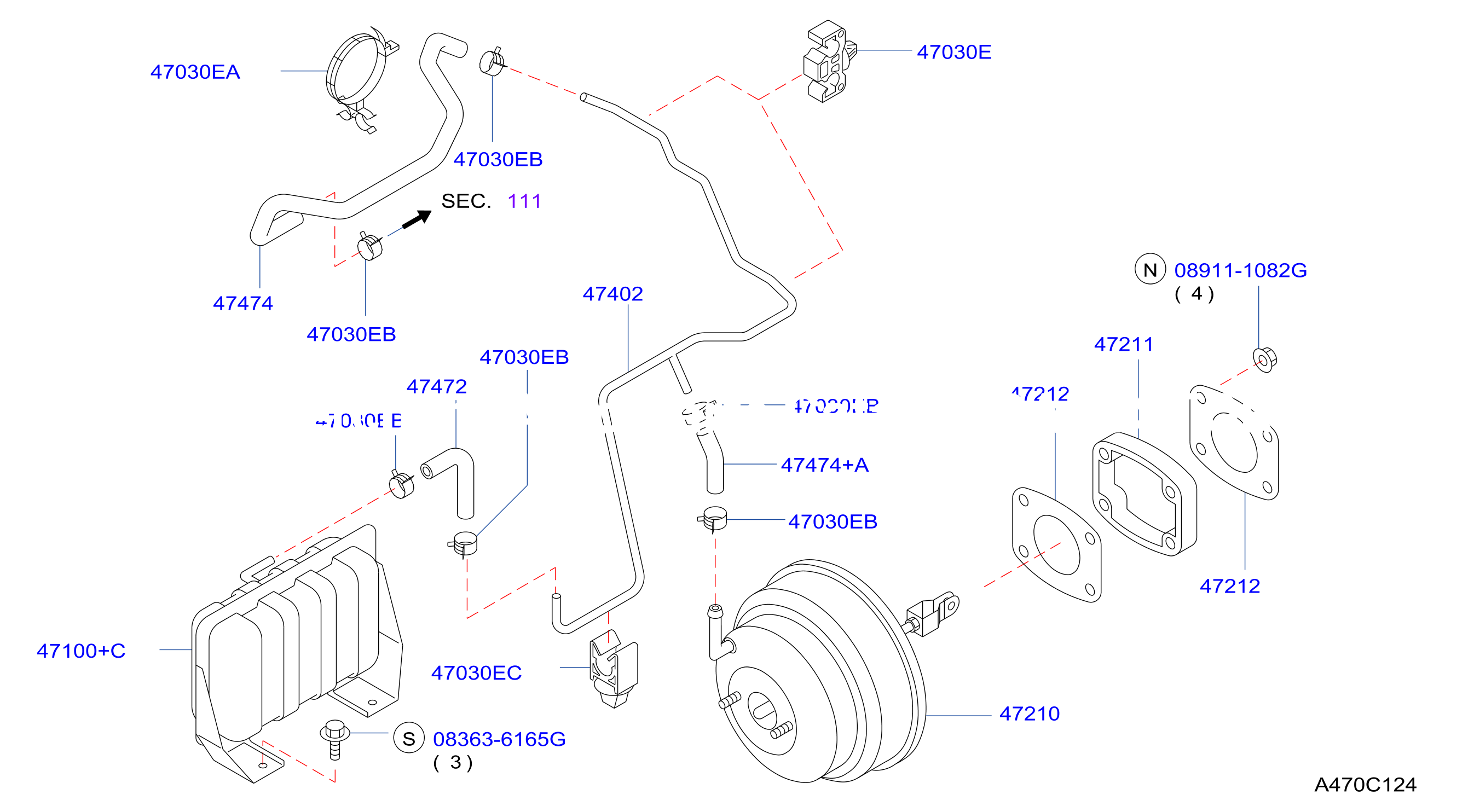 Brake Servo Servo Control Rd28Ti At With Out Diff Lock