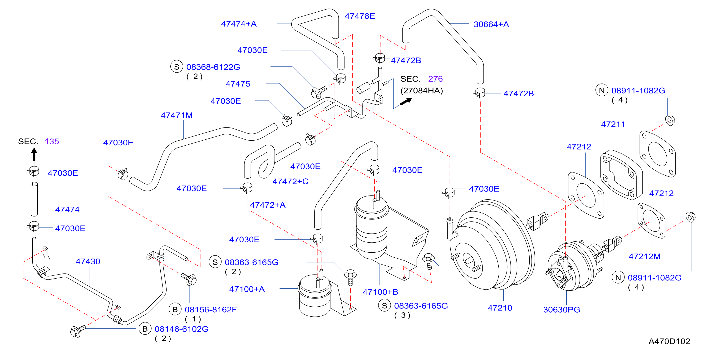 Brake Servo Servo Control W / O Diff Lock