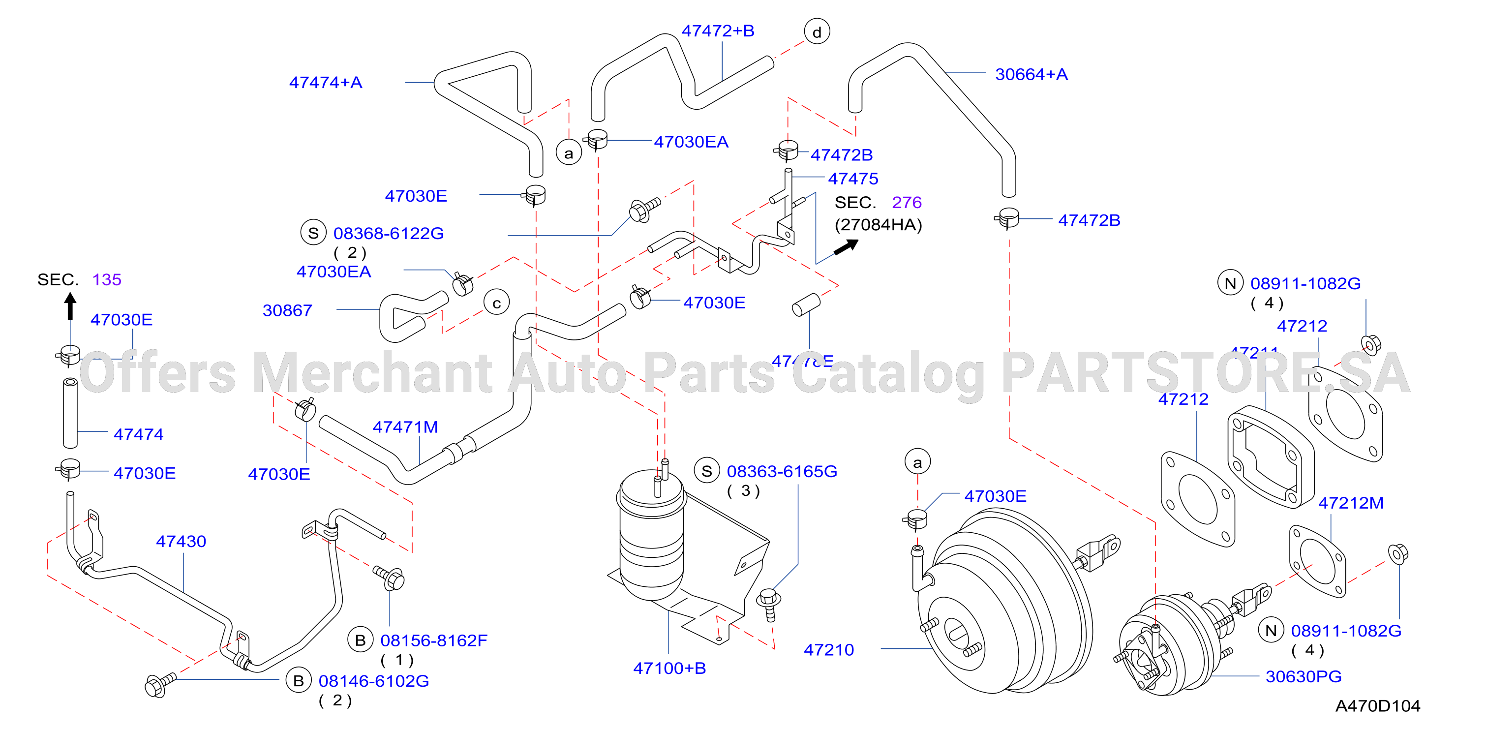 Brake Servo Servo Control W / O Diff Lock Part1