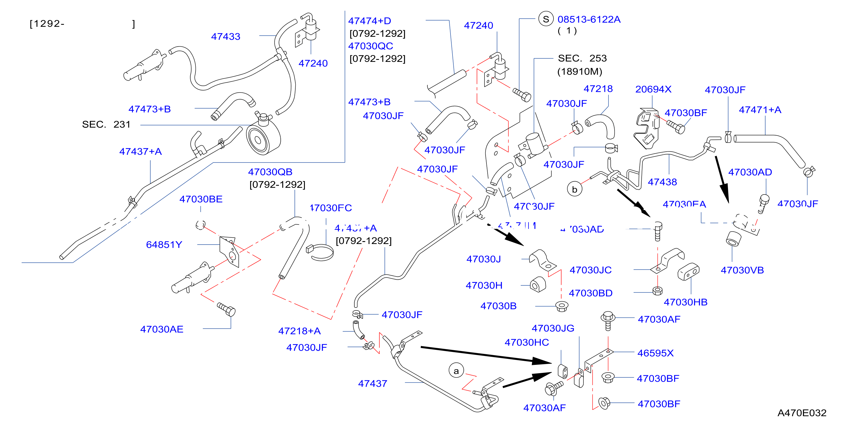 Brake Servo Servo Control Chassis Piping