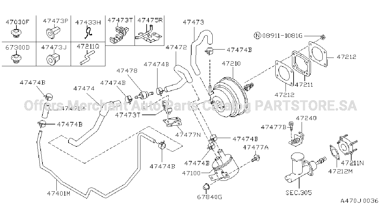 Brake Servo Servo Control W / Out Clutch Servo W / Out Rr Diff Lock