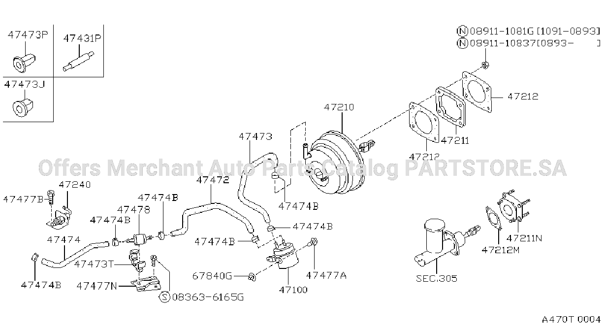 Brake Servo Servo Control W / Out Clutch Servo