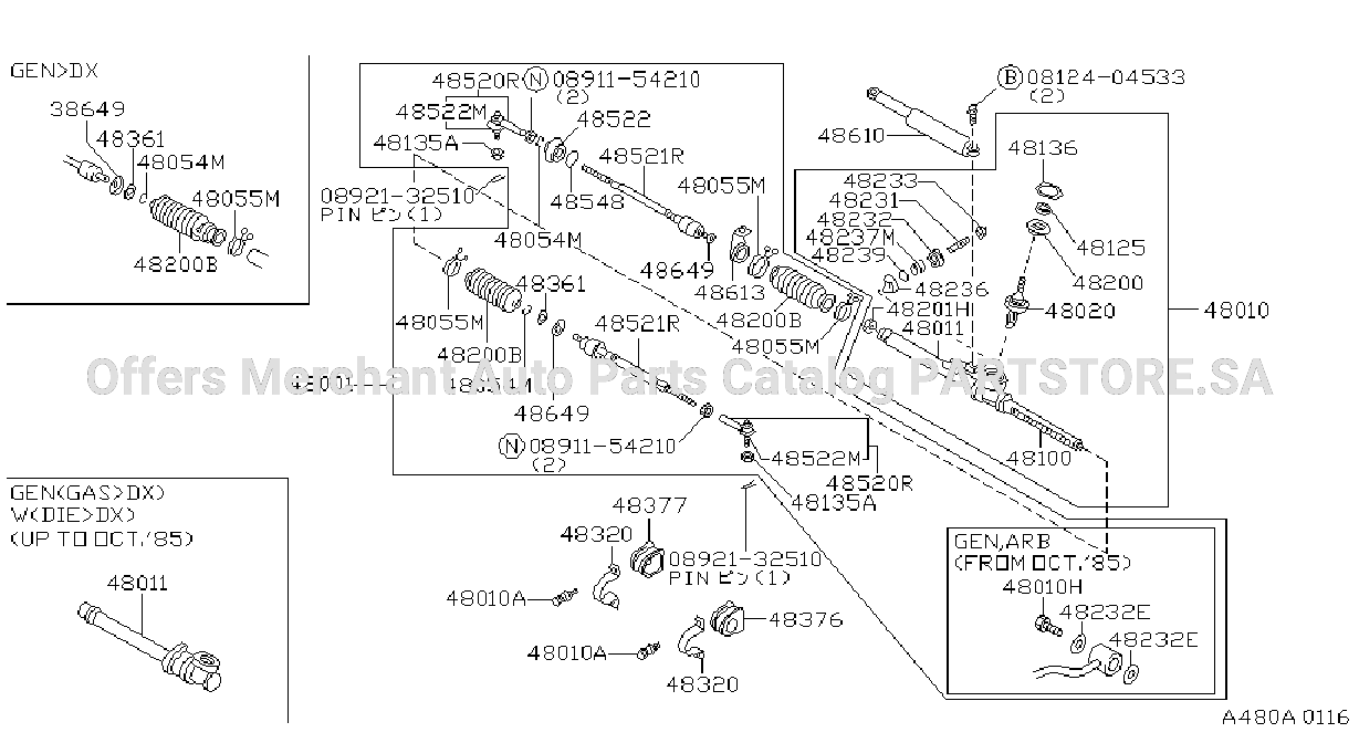Manual Steering Gear Manual Steering