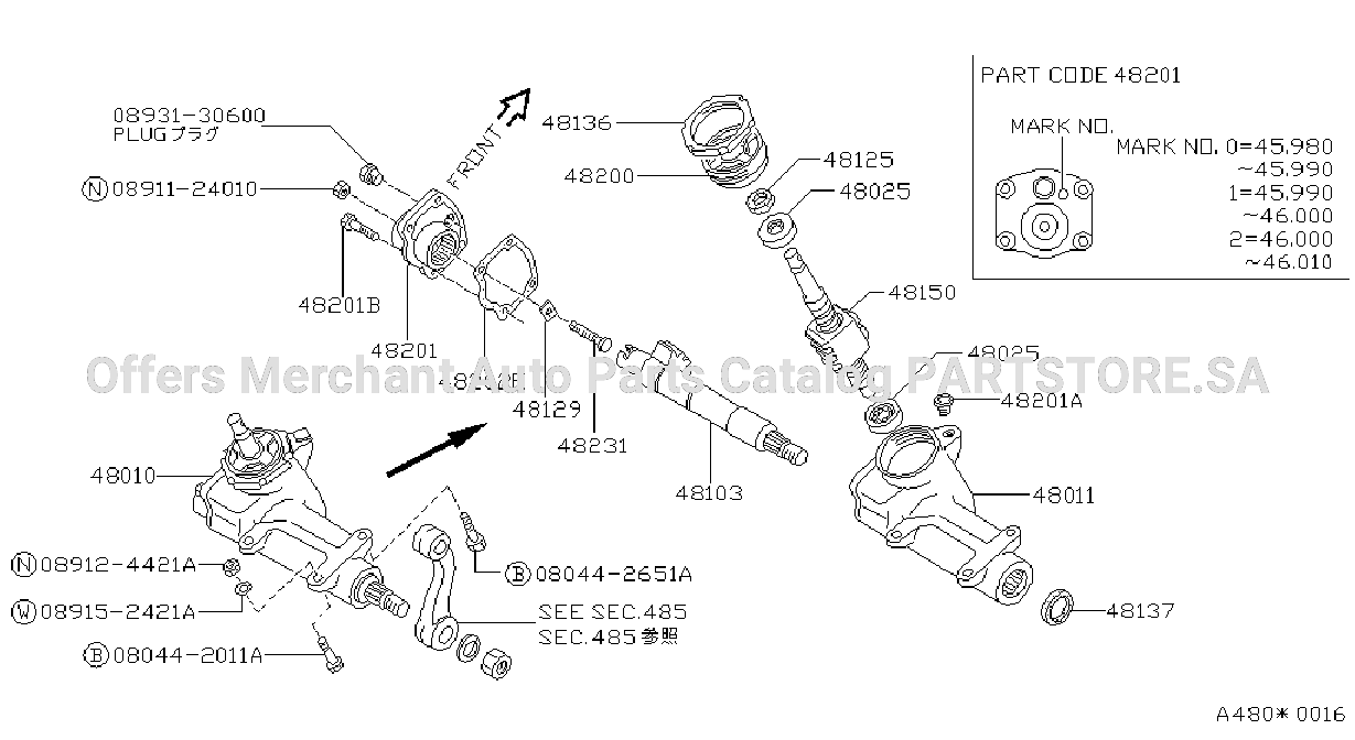 Manual Steering Gear