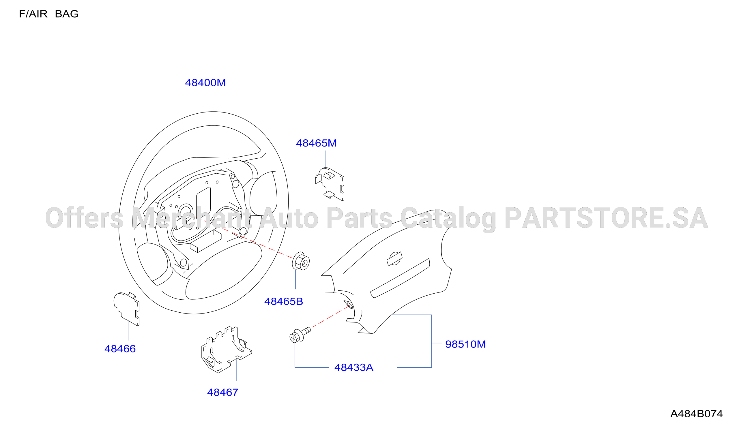 Steering Wheel With Air Bag