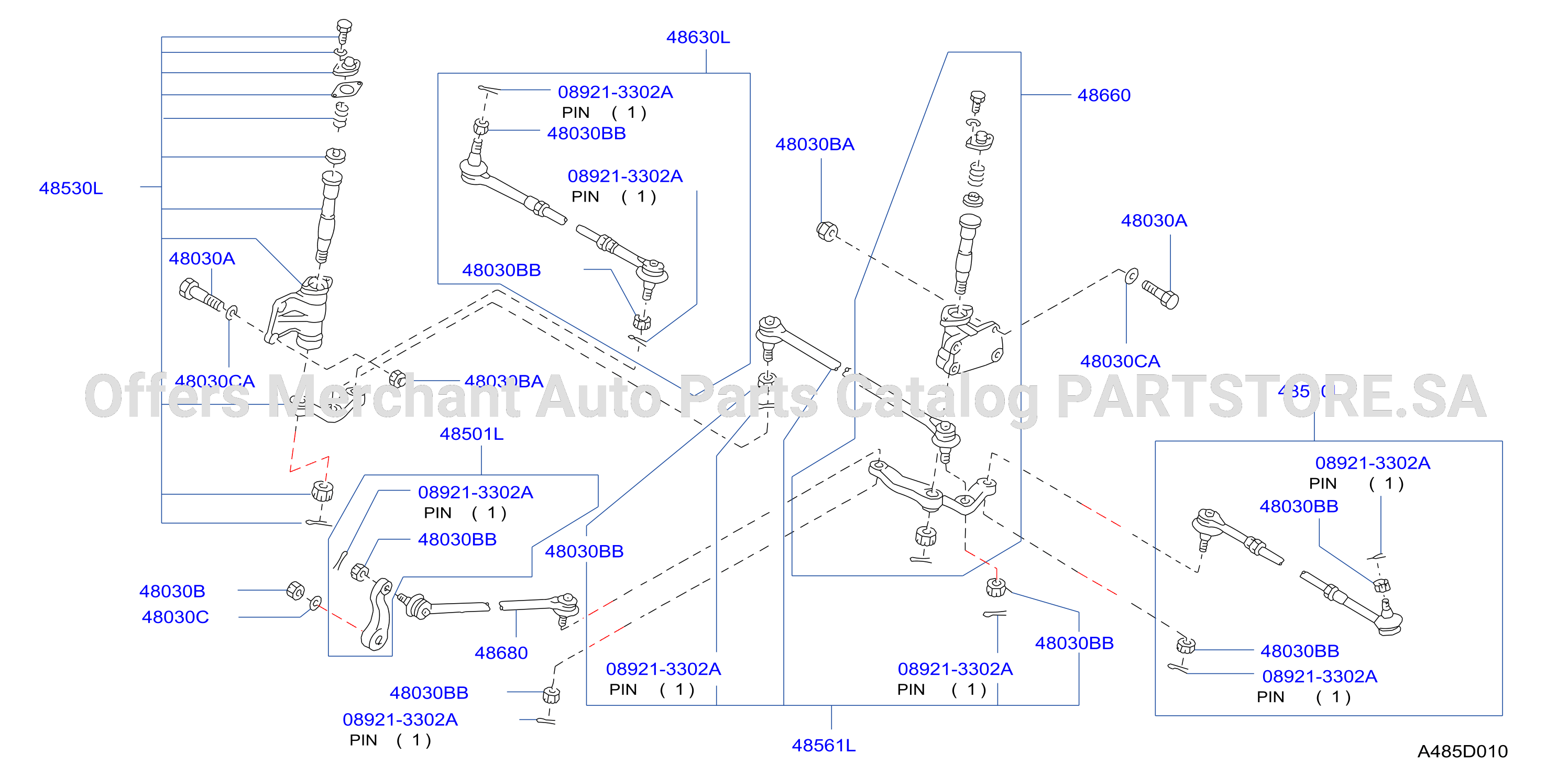 Steering Linkage F / Manual Steering