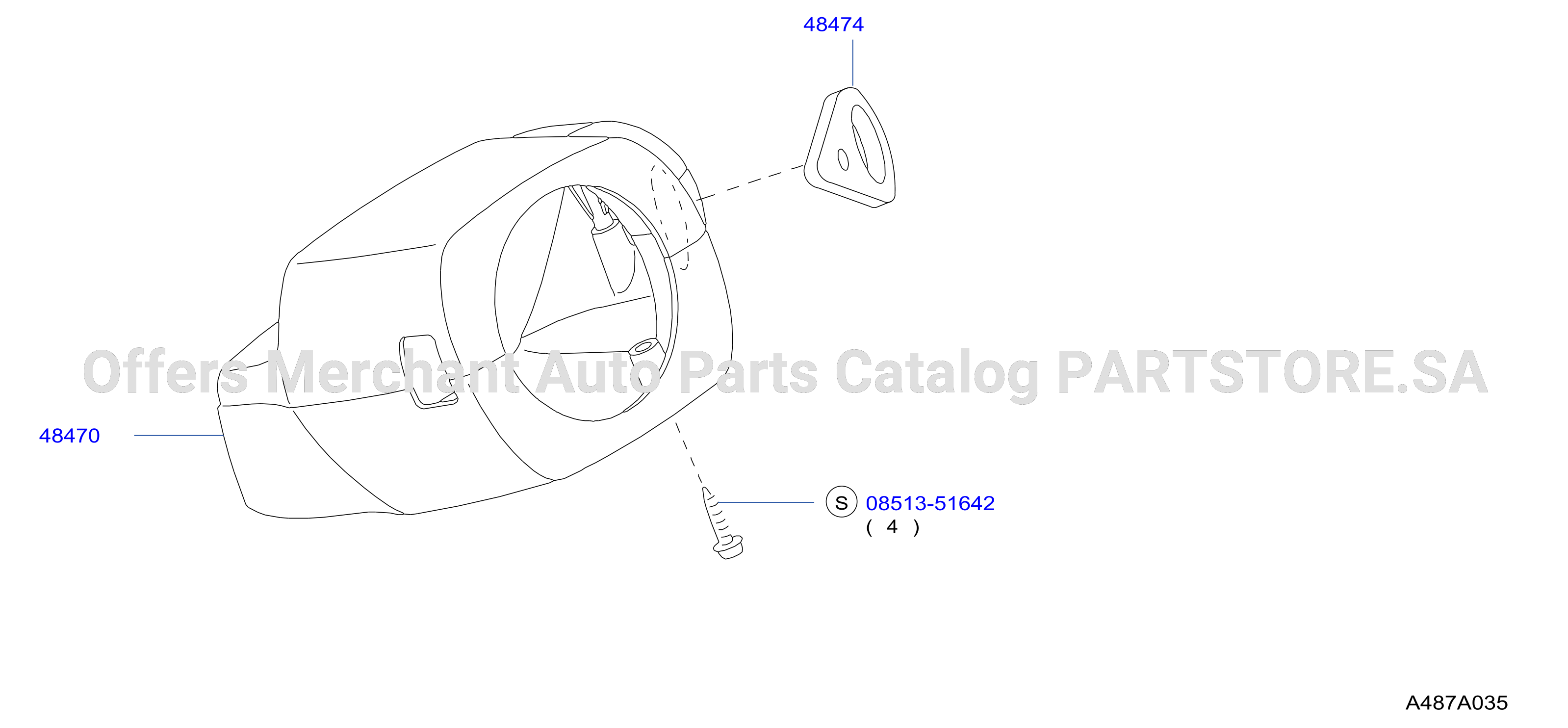 Steering Column Shell Cover