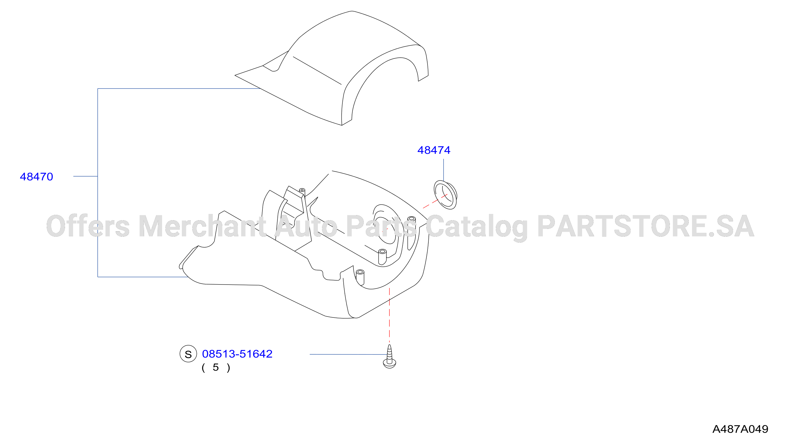 Steering Column Shell Cover