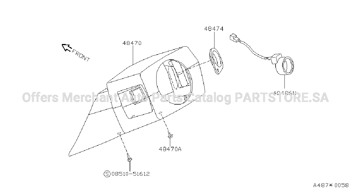 Steering Column Shell Cover