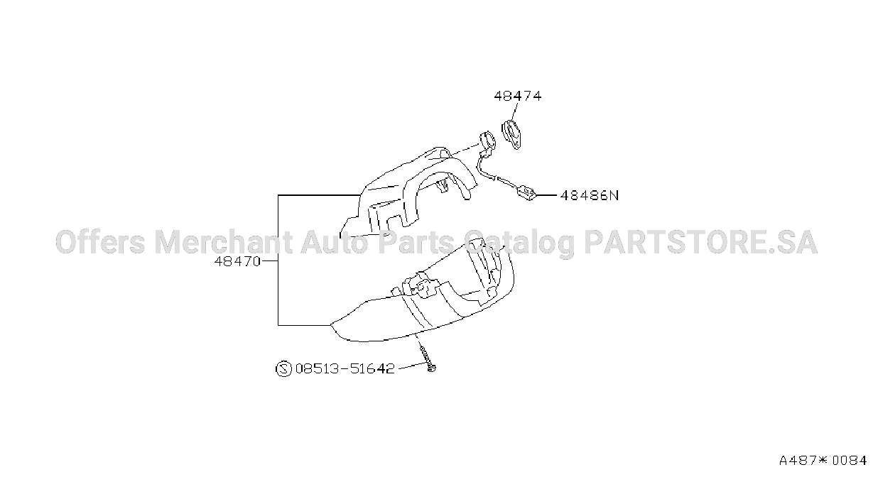 Steering Column Shell Cover