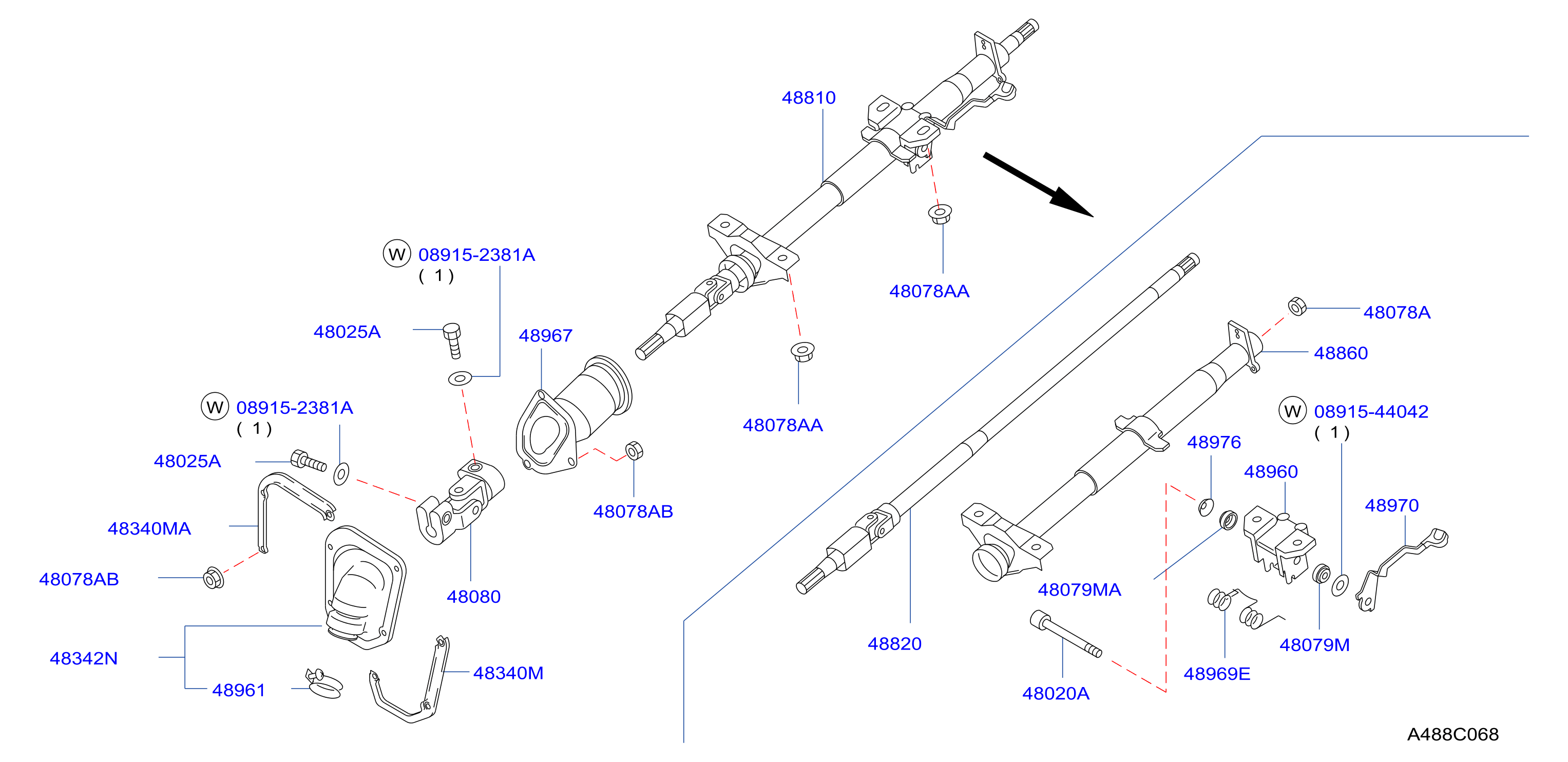 Steering Column F / Air Bag