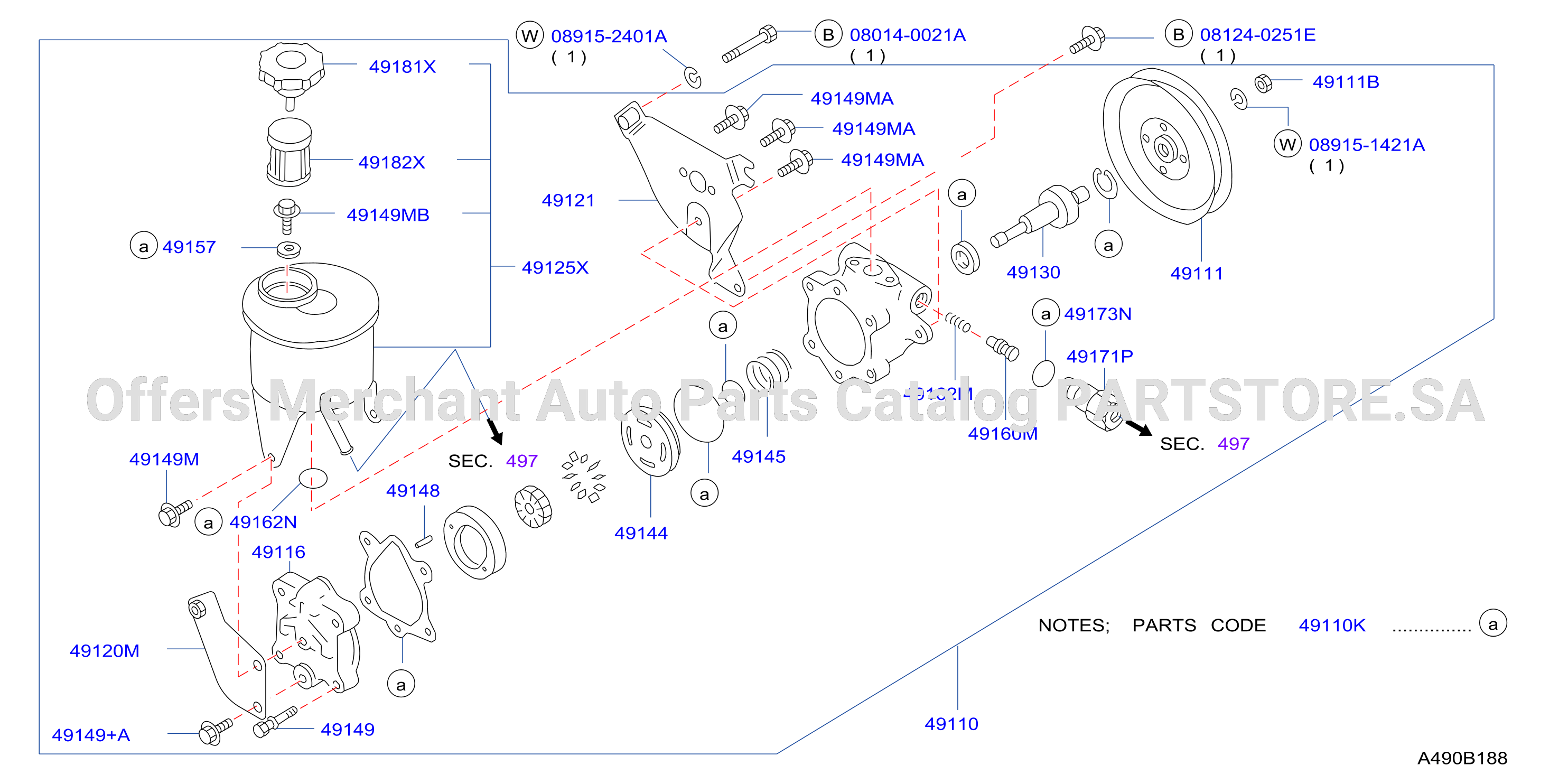 Power Steering Pump F / Power Steering