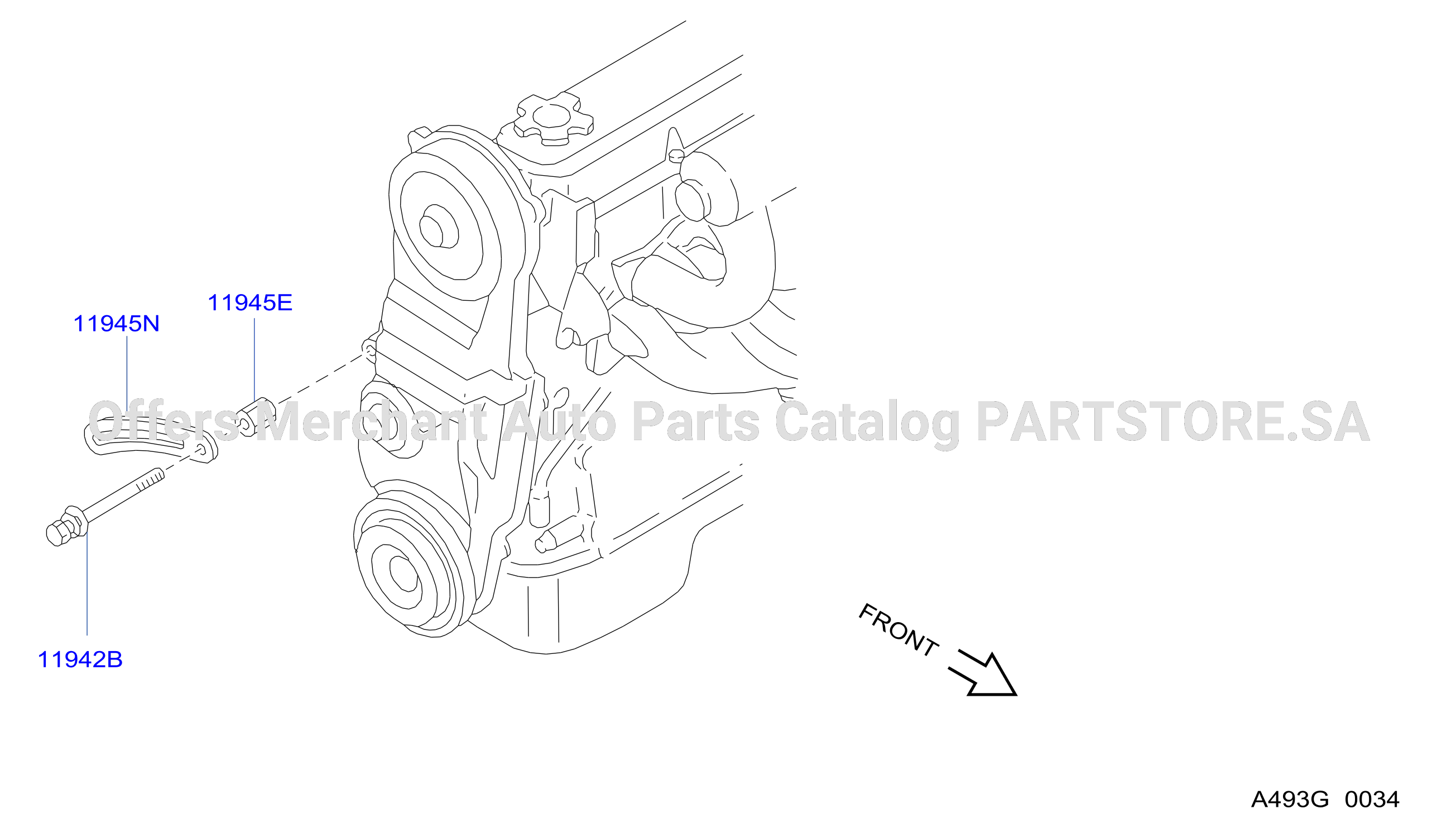Power Steering Pump Mounting