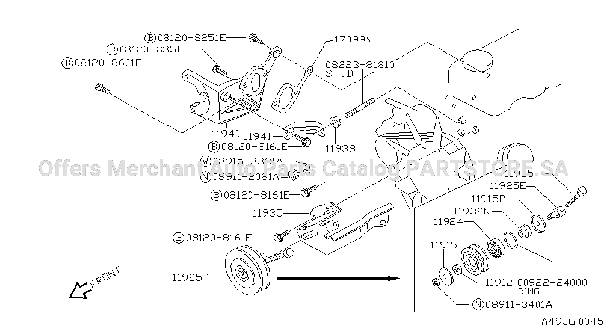 Power Steering Pump Mounting
