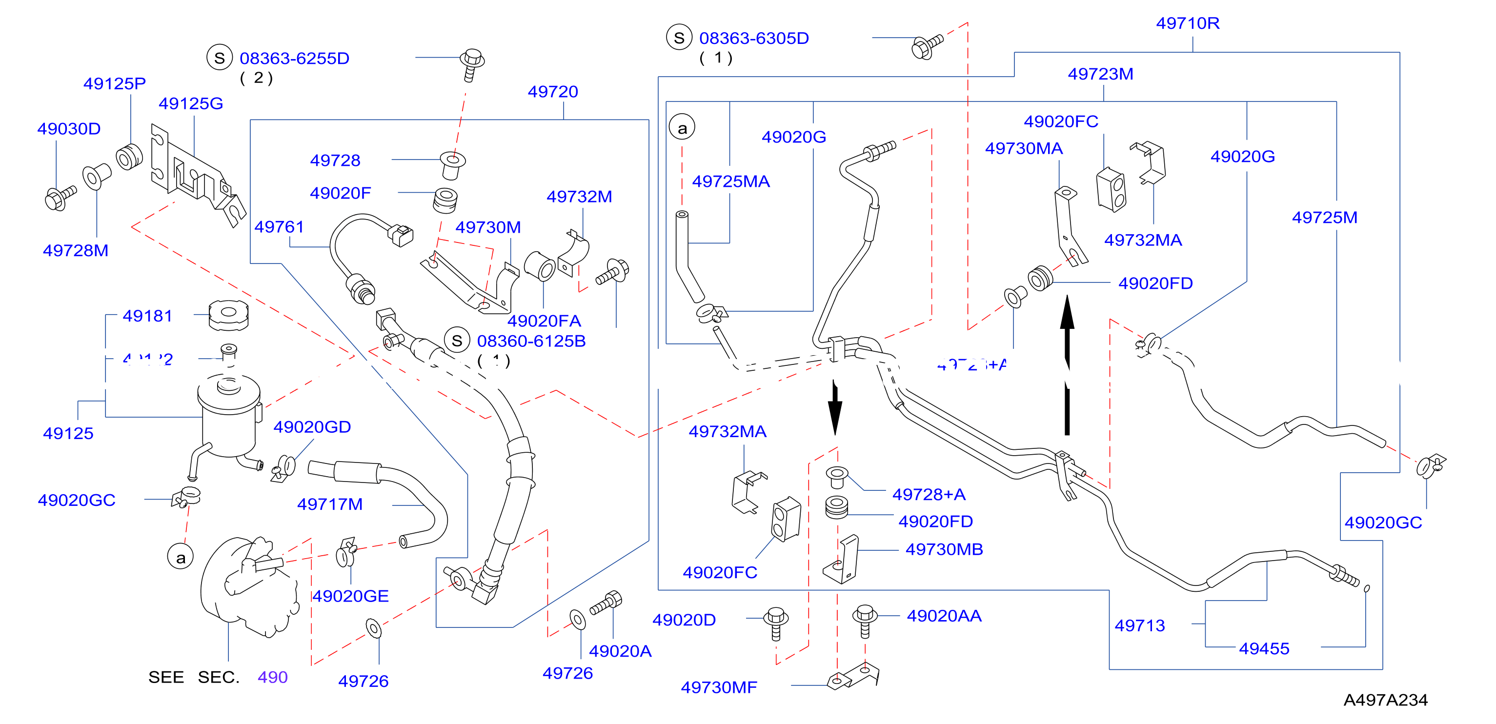 Power Steering Piping