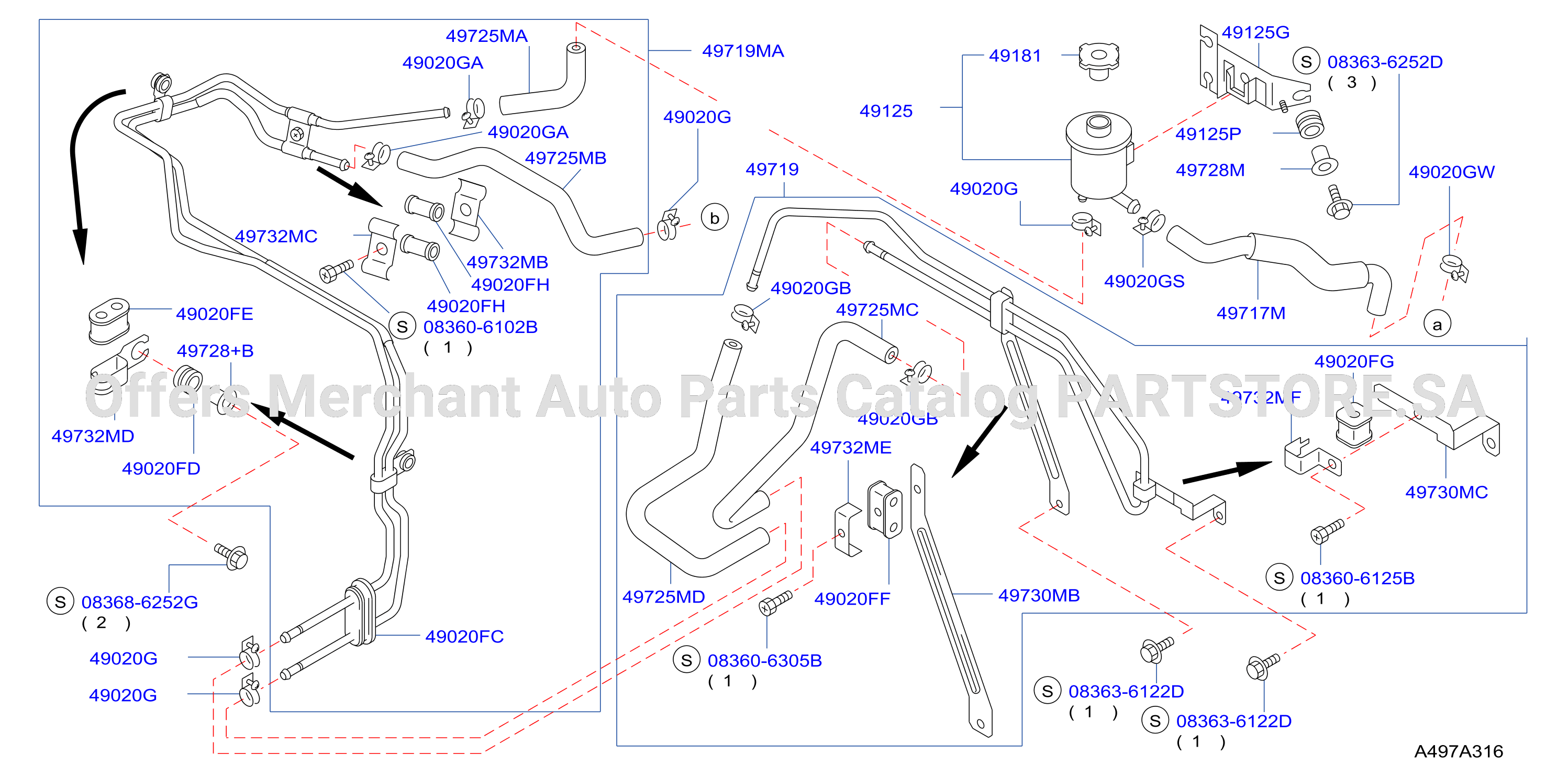 Power Steering Piping Part 2
