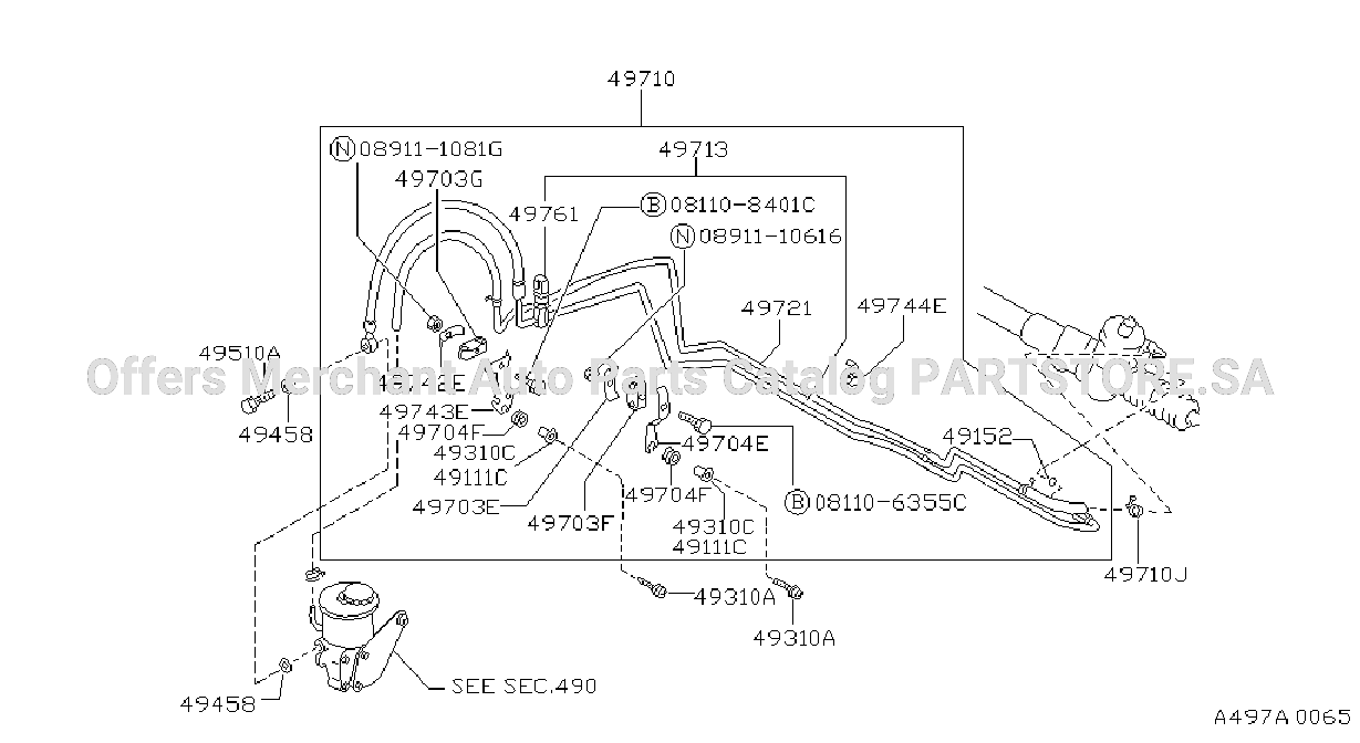 Power Steering Piping