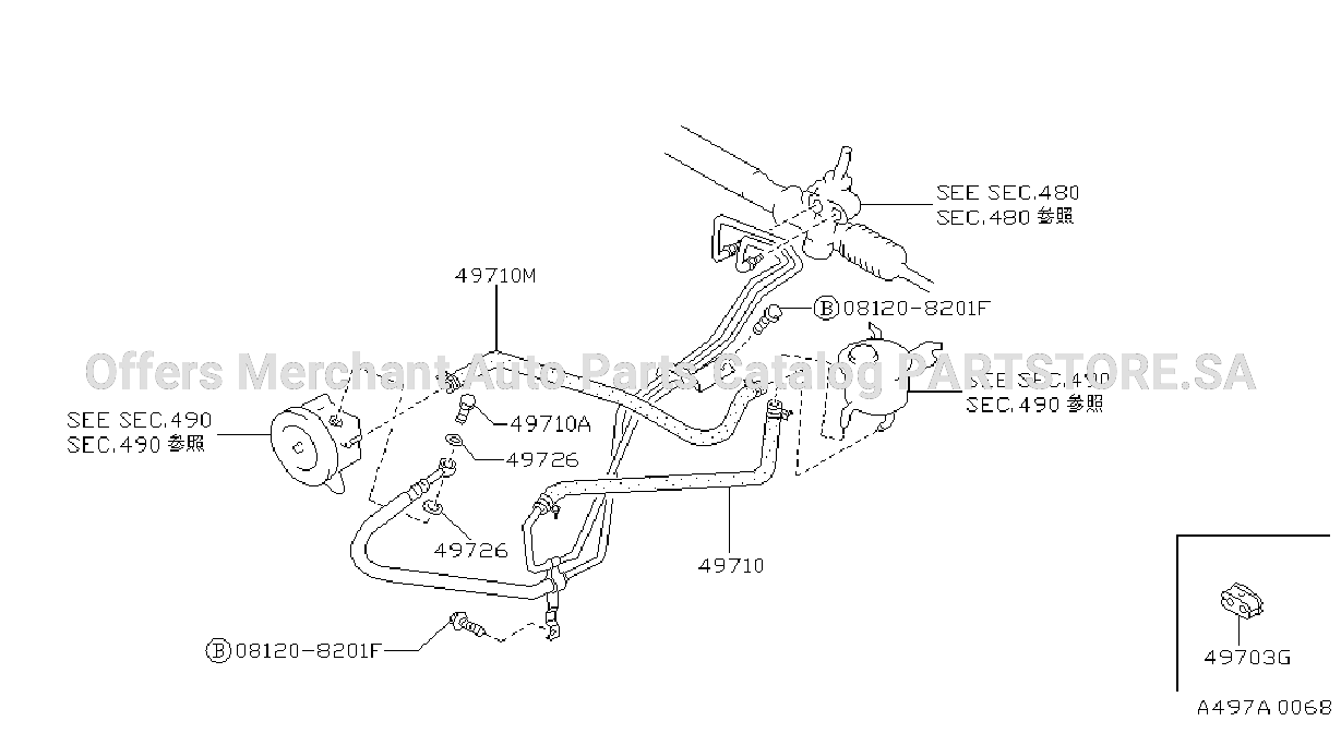 Power Steering Piping