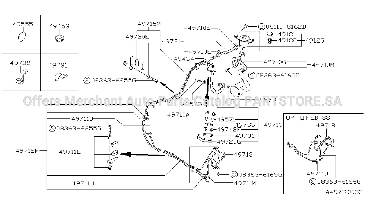 Power Steering Piping