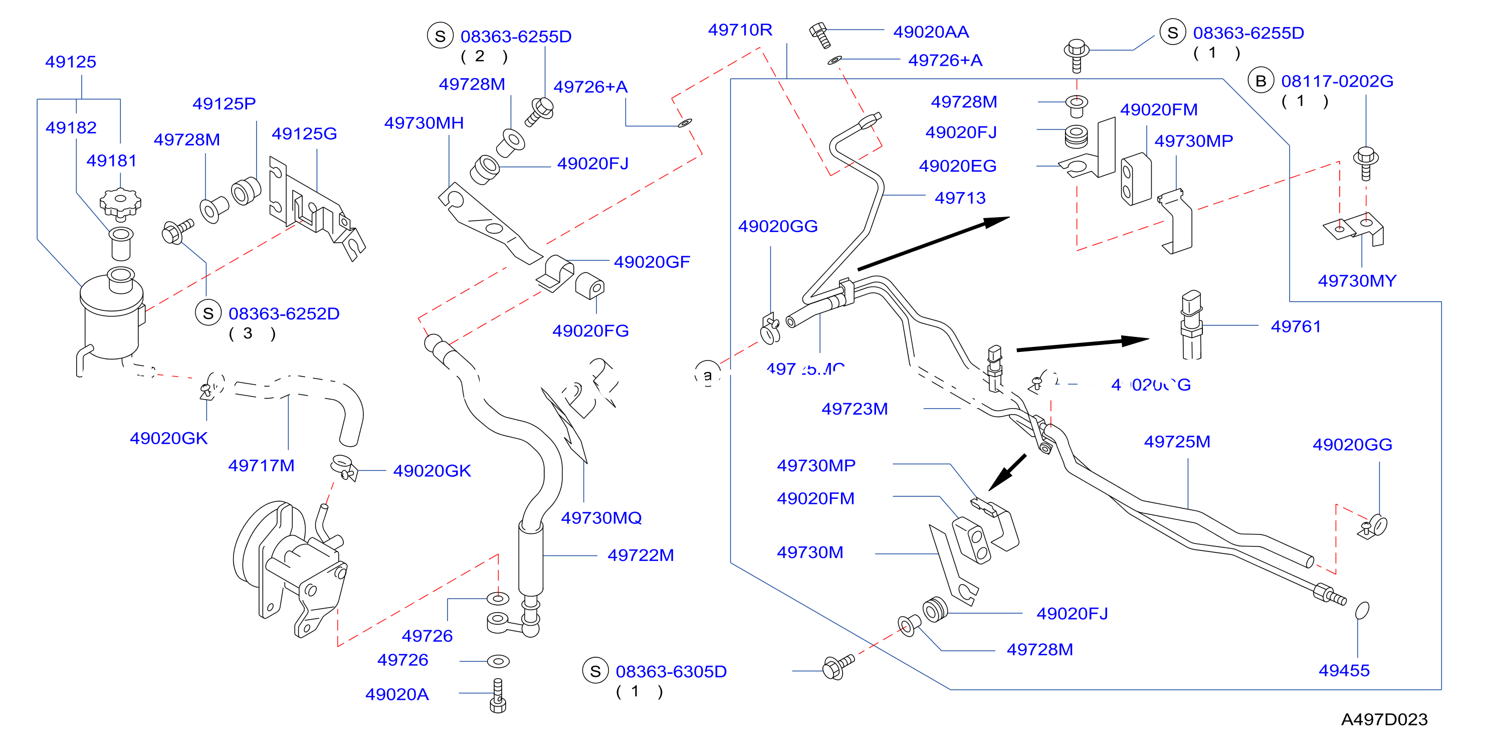 Power Steering Piping Part 1