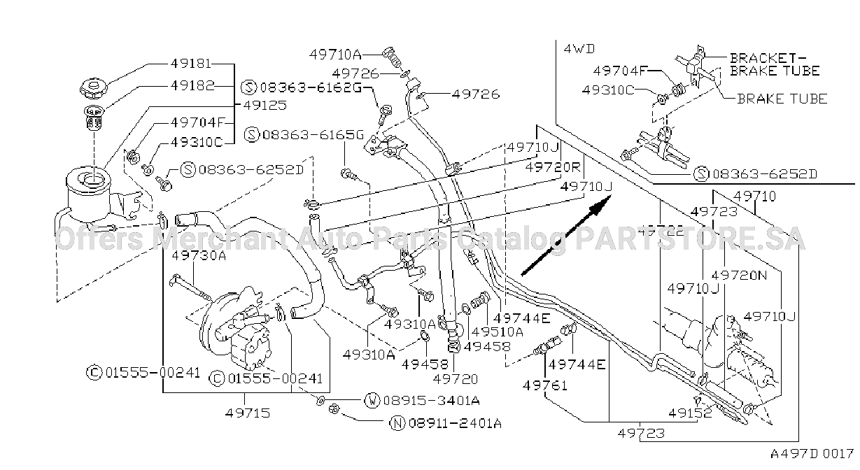 Power Steering Piping