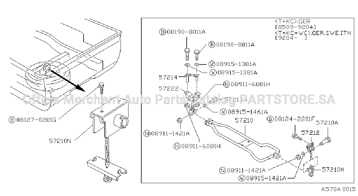 Spare Tire Hanger