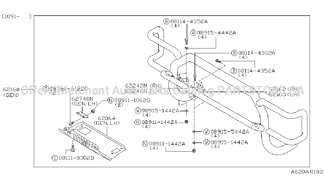 Front Bumper Guard Front