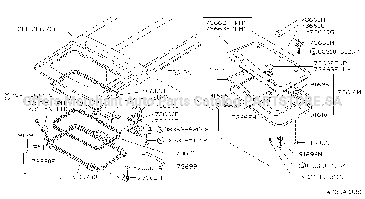Sun Roof Parts