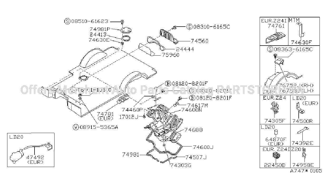 Floor Fitting Rear