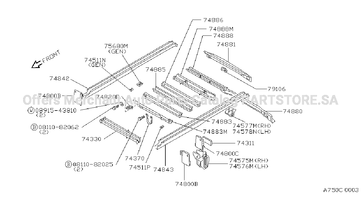 Member Fitting Rear