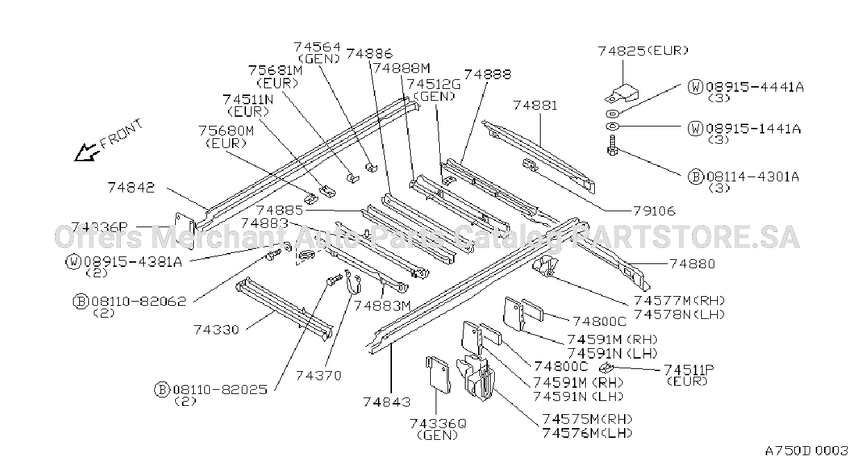 Member Fitting Rear