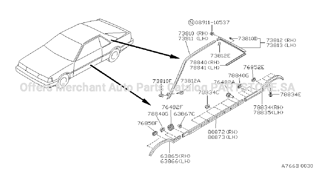 Body Side Moulding