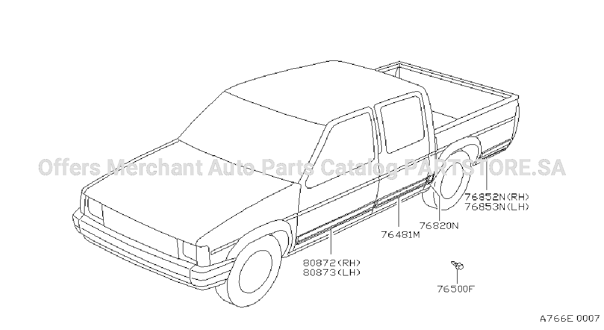 Body Side Moulding