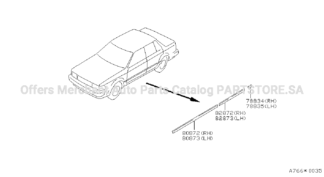 Body Side Moulding