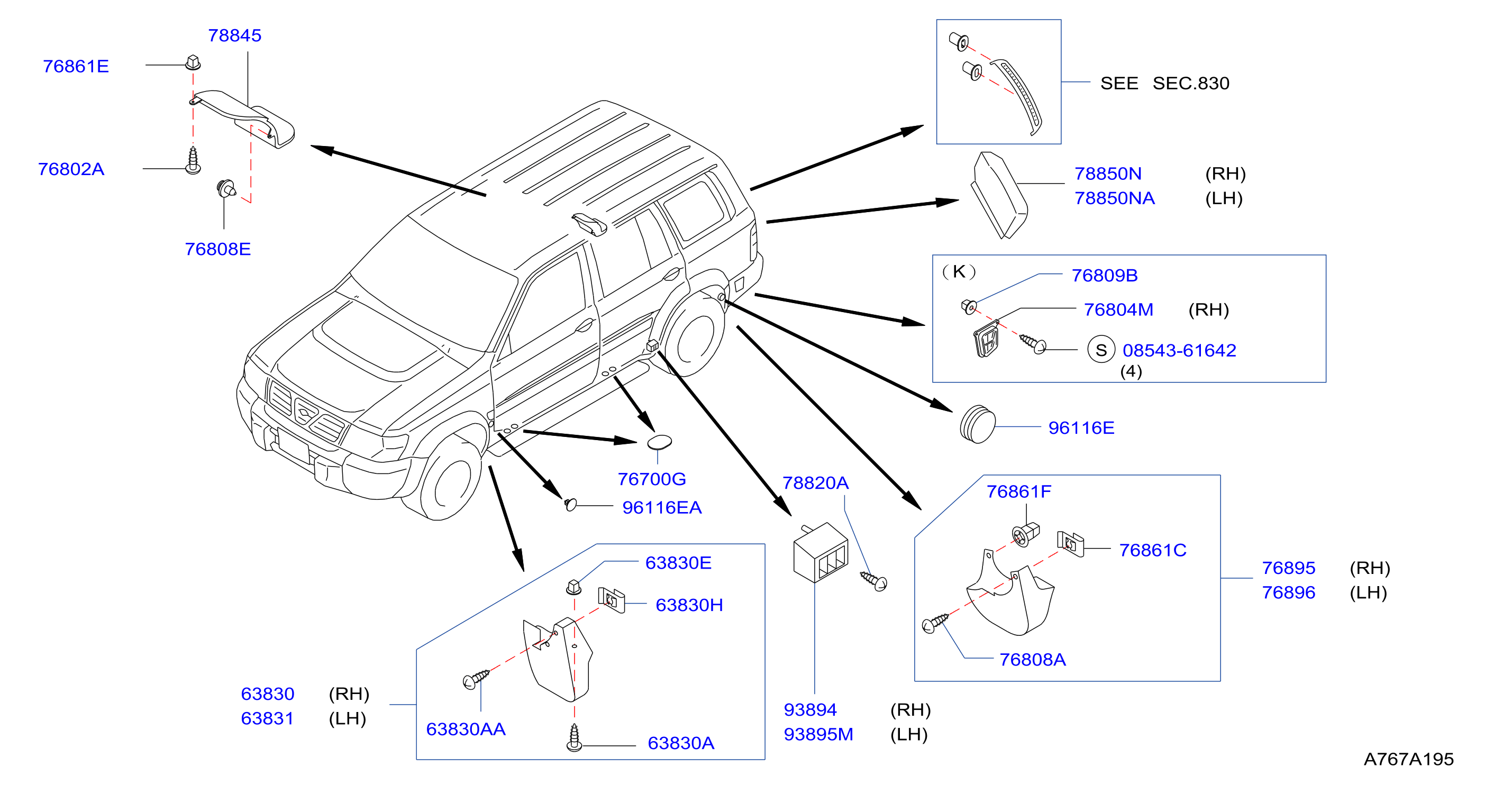 Body Side Fitting Fender Protector Other