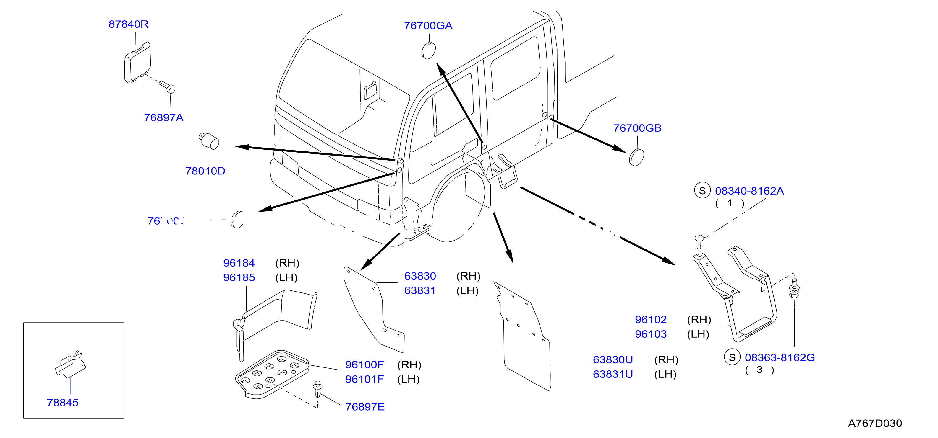Body Side Fitting