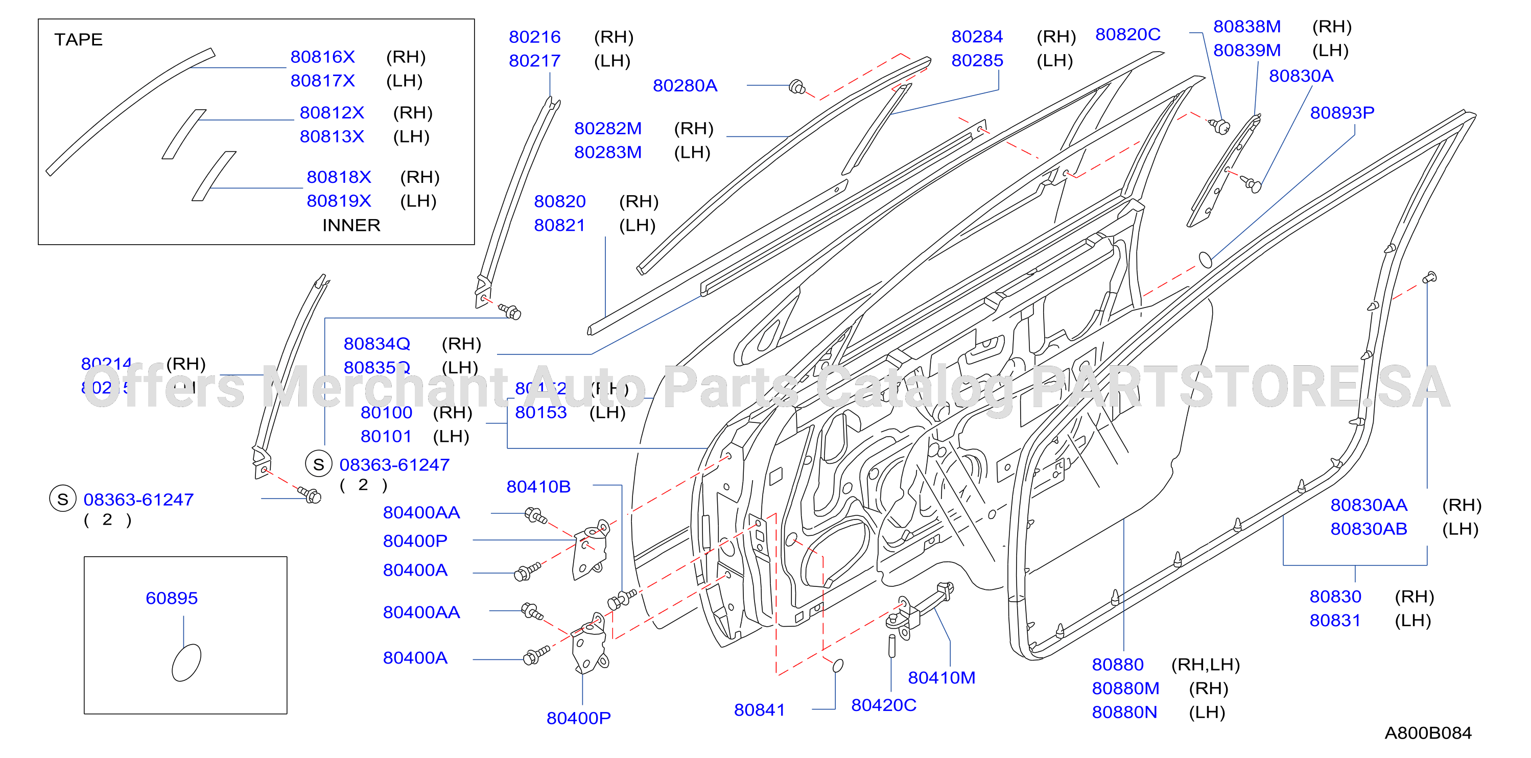 Front Door Panel Fitting S